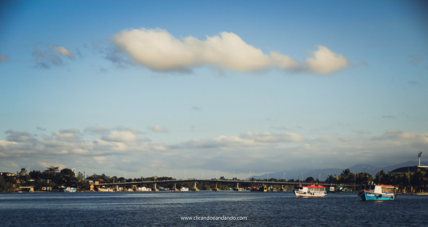 Fotografar em Curitiba Ponte entre a Ilha dos Valadares e Paranaguá