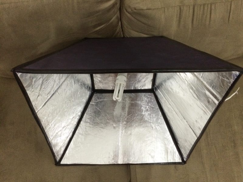 Esse é o softbox que vamos criar com esse artigo